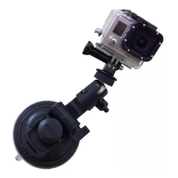 Ventosa Para Auto Vehículos Accesorio Sopapa Gopro 4 5 6 7 8