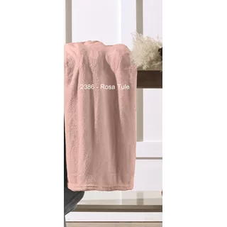 Cobertor Plush Casal Slim  - Manta Microfibra Quentinha