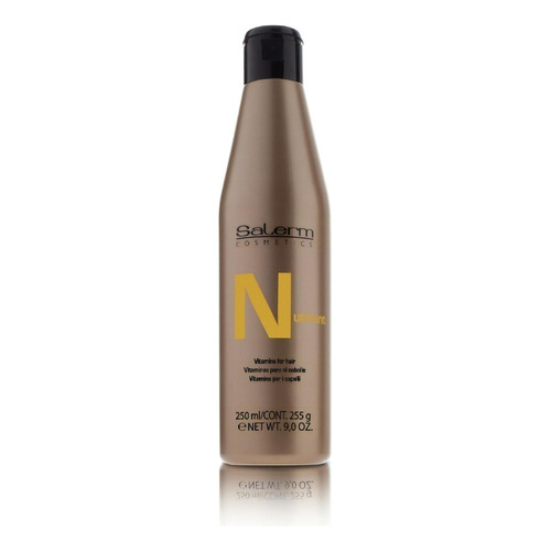 Shampoo Nutrient Anticaída De Cabello Salerm Línea Oro 500ml