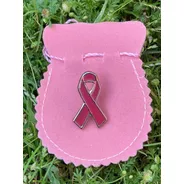 Pin Lazo Rosa, Símbolo De La Lucha Contra El Cancer De Mama