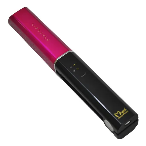 Plancha De Cabello Lipstyle Mini Portatil Inal mbrica Color Rosa