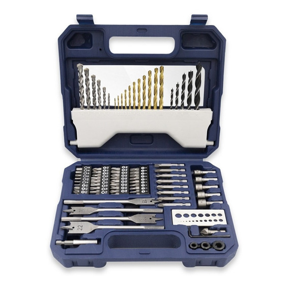 Set Kit Bremen 82 Pz Mechas Puntas Paleta Titanio 7726 Dgm