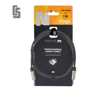 Cable Profesional Stagg Nac1mpsr -mini Plug Stereo- 1 Mt