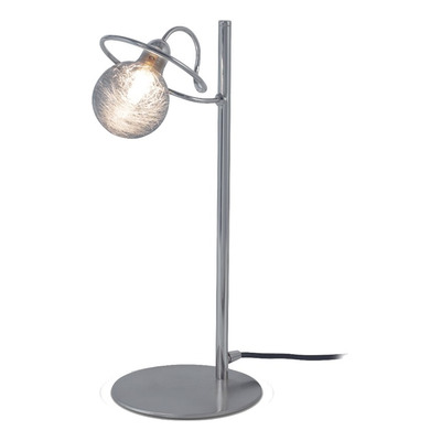 Velador Luciana Cromo Apto G9 Led Rd 1738