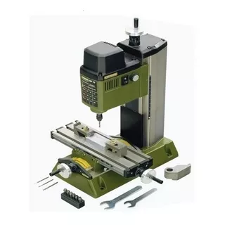 Mini Fresadora, Máquina De Perforación Con Banco 220v 100w.