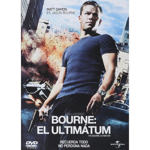 Bourne El Ultimatum Matt Damon Pelicula Dvd