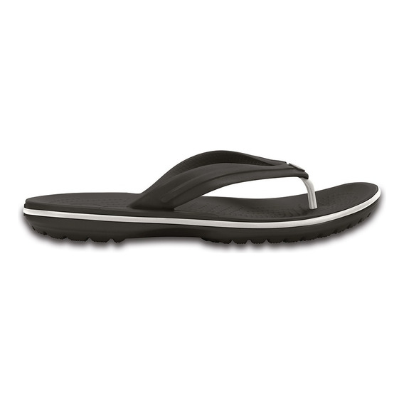 Sandalias Crocs Crocband Flip Fácil De Limpiar Unisex Adulto Color Negro