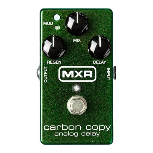 Pedal de efecto MXR Carbon Copy Analog Delay M169  verde