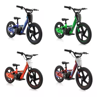 Bicicleta Elétrica Mxf Aro16 - Equilíbrio Infantil E-bike Cor Vermelho