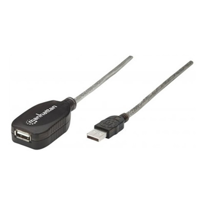 Cable Usb V2.0 Manhattan Ext Activa 4.9m 519779 /v /vc