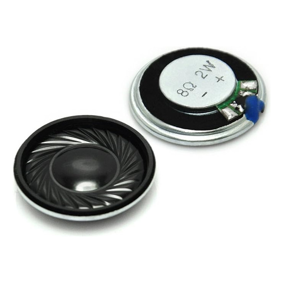 Parlantes Redondo 28mm 8ohm 8r 2w Para Arduino Pack 2 Uni