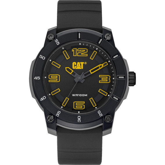 Reloj Cat Hombre LG-140-21-127 Stratum /relojería Violeta Color de la correa Negro Color del bisel Negro