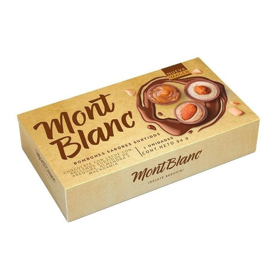Bombones De Chocolate - Montblanc - Caja Surtida × 94g