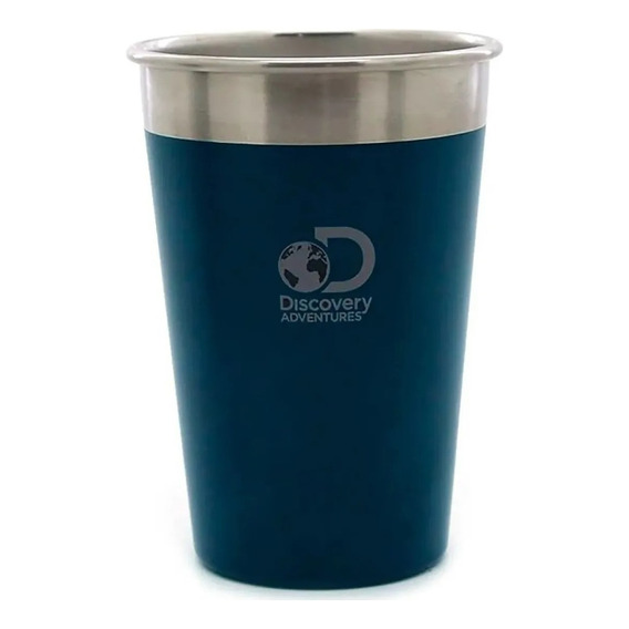 Vaso Termico Discovery Adventures 350ml Acero Inoxidable Color Azul