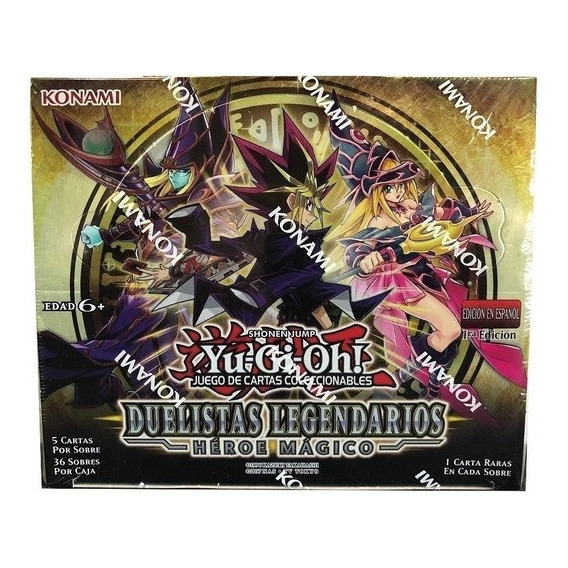 Legendary Duelists Magical Hero 1st Box Ing / Esp Yugioh