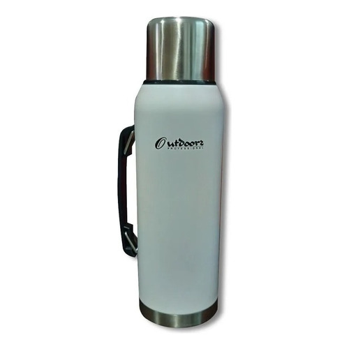 Termo Outdoors 1.4l Pro Pico Cebador 24hs Frio/calor Color Blanco