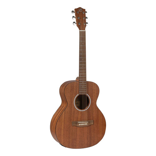 Guitarra Zurda Electroacustica Bamboo Vision Mahogany 38 Con Funda Alcochada