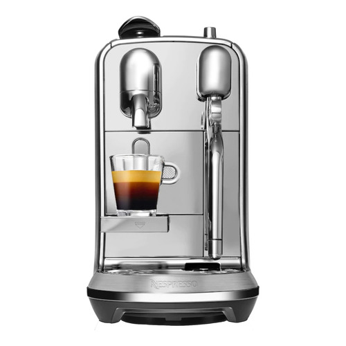 Cafetera Nespresso Creatista plus J520 automática stainless steel para cápsulas monodosis 220V 240V