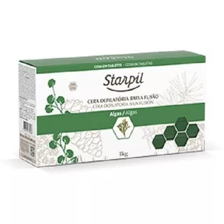 Cera Quente Depilatoria Starpil Algas - 1kg