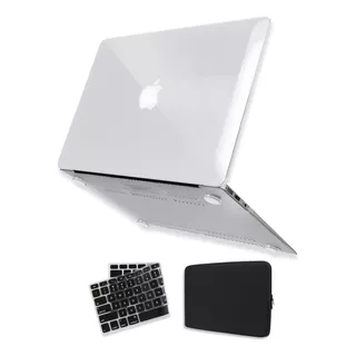 Capa Para Macbook Air 13 Mod A1466 + Pelicula Teclado + Bag
