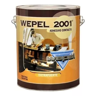 Adhesivo De Contacto Wepel 2001 Para Alfombras | Goma | Cesped Sintetico Por 4kg Pegamento