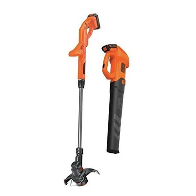 Black + Decker Bck279d2 Guadaña Corta Cesped 20v + Soplador