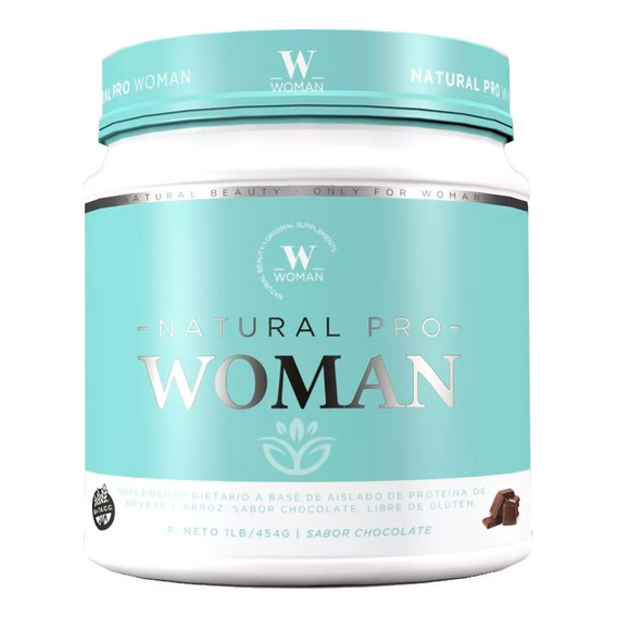 Proteina Vegana Natural Pro Vegan Woman 454g Suplemento