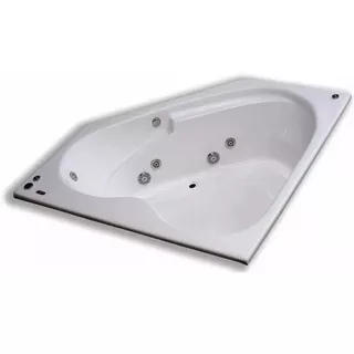 Bañera Hidromasaje Esquinera 130 X 130 8 Jets Envio Gratis