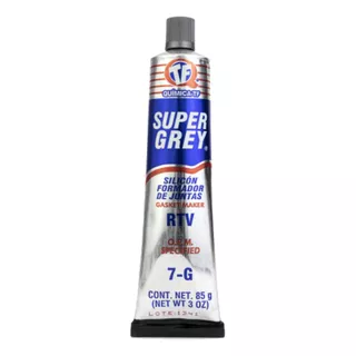 10pzs Silicon Gris Rtv Super Grey Automotriz -54 A 343c Qmtf