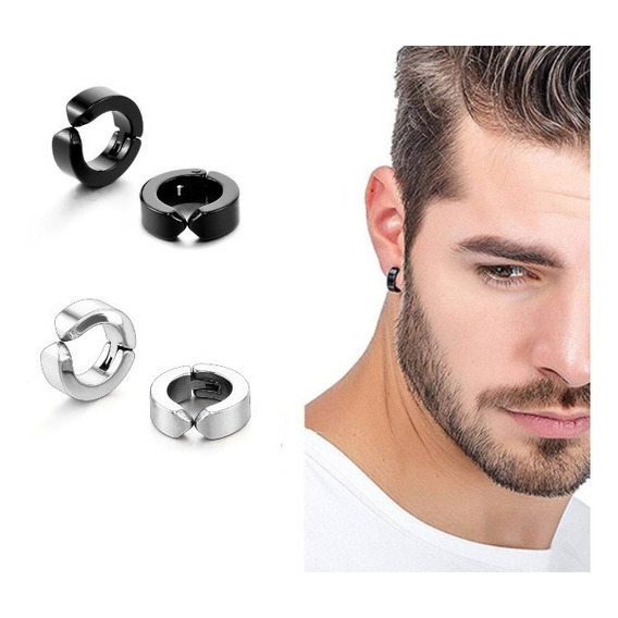 Aretes Magneticos, Pendiente De Presion,piercing Falso 1 Und