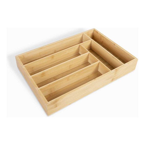 Caja Para Cubiertos En Bambu Ambiente Gourmet