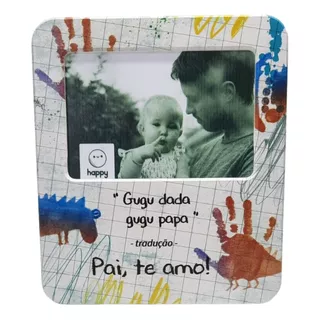 Luminária De Mesa Abajur Porta Retrato Pai De Bebê Usare