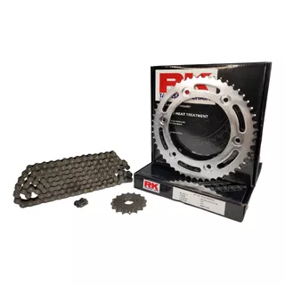 Kit De Transmision Rk Honda Xr 150 L 51-16 / 428h Calidad!! 