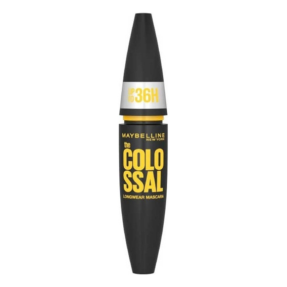 Mascara De Pestañas The Colossal 36hs Maybelline X 9.5 Ml Color Negro