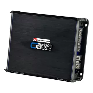 Amplificador Clase D 4 Canales Carbon Audio 1600w Nano Pro