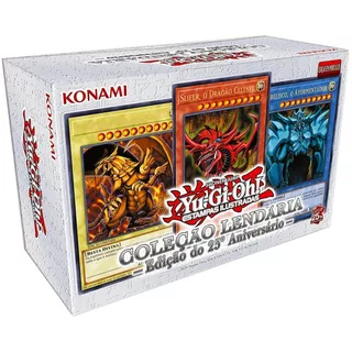 Yugioh Box Coleção Lendária 25 Anos Deuses Egípcio Português