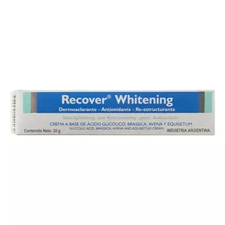 Recover Whitening Dermoaclarante Antioxidante Anti Manchas