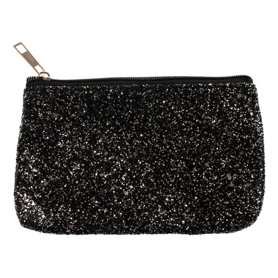 Portacosmeticos Sobre Get The Look Glitter Negro