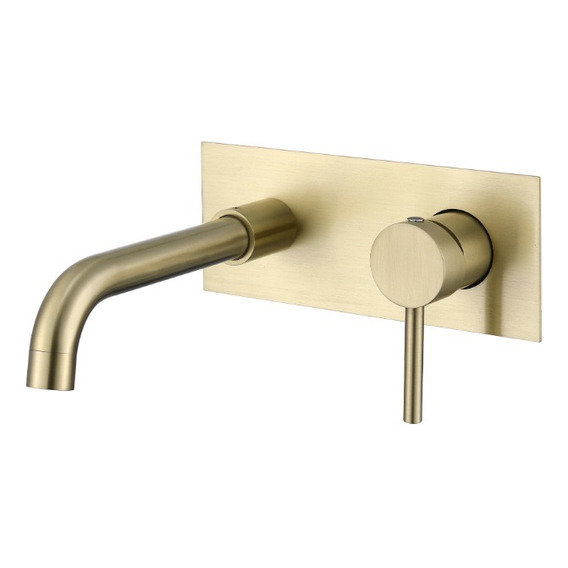 Griferia De Empotrar Baño Ducha Dorado Gold Acra