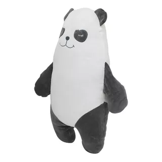 Almofada De Pelúcia Panda 68cm Soft Grande