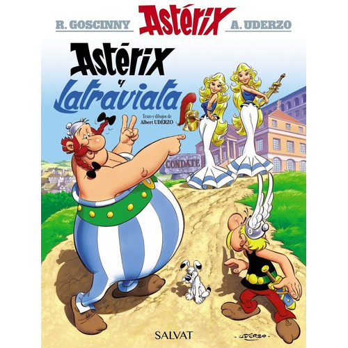 Astãâ©rix Y Latraviata, De Uderzo, Albert. Editorial Bruño, Tapa Dura En Español