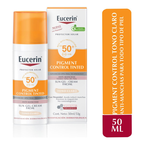 Eucerin Protector Solar Facial Pigment Control Claro 50ml