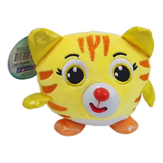 Peluche Fantasia Gatito Big Lenguas Pets Brillo Y Sonido