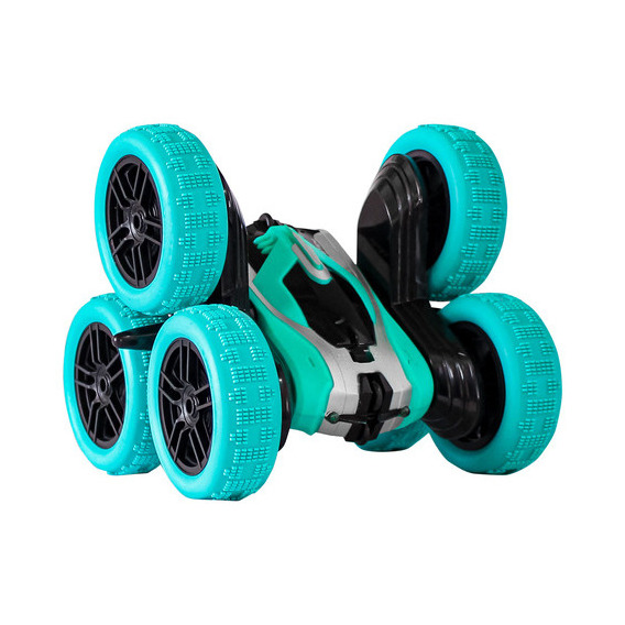 Carro Trucos Con Giros Rc Toy Logic Color Azul
