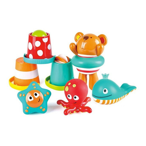 Mi Primer Set De Juguetes Para Baño P/ Bebes Y Peques Hape