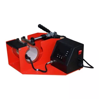 Estampadora  Sublimadora  Manual Sistema Continuo Lmp-10  Roja Y Negra 220v