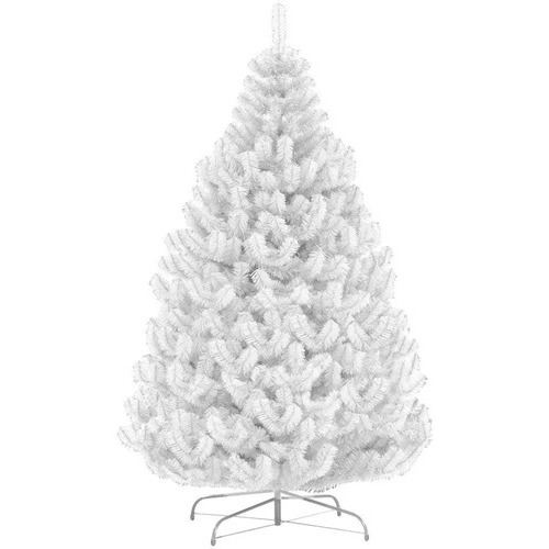 Arbol Navideño Artificial Frondoso Elegante Taxco 1.90 Mts Color Blanco