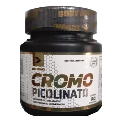 Cromo Picolinato 90c Body Advance Activador Metabolico