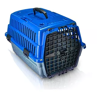 Caixa De Transporte Pet Love Travel Nº2 Azul Pet Injet