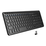 Alampan Teclado Inalambrico, Teclado De Computadora Kg3615,